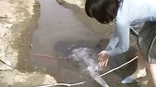 شوقیہ یورو سے پرجوش ایوا وی کے ساتھ زبانی سکرو