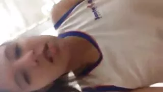 جیمز دین کے پریفیکٹ چینل پریسٹن کے ساتھ سلیکون ٹِٹس سمٹ